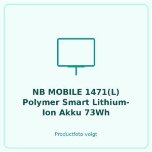 7596 NB MOBILE 1471(L) Polymer Smart Lithium-Ion Akku 73Wh