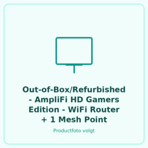 Out-of-Box/Refurbished - AmpliFi HD Gamers Edition - WiFi Router + 1 Mesh Point