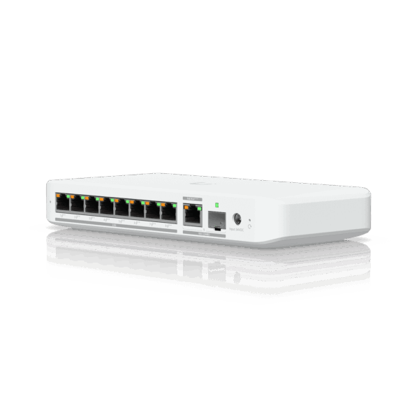 UniFi Switch Flex 2.5G - 8 poort, With flexible PoE budget