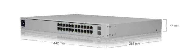 UniFi Switch PRO Gen 2 - 24 poort, 400W PoE budget